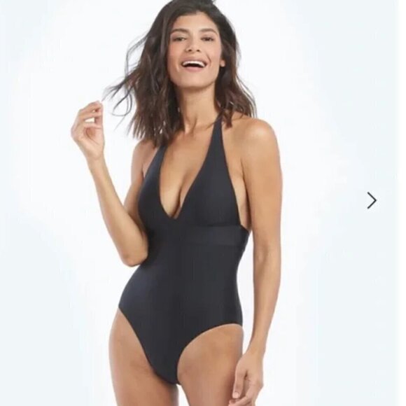 New! summersalt Halter V One Piece Swimsuit Zen - Picture 9 of 9